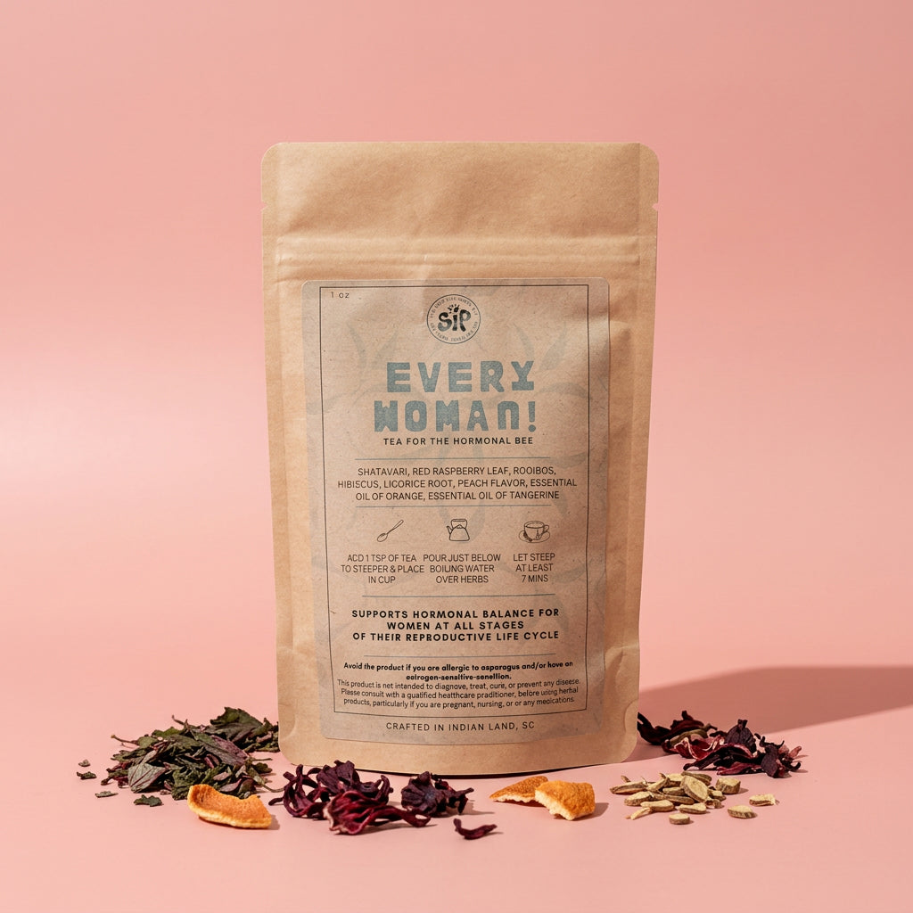 Every Woman herbal tea pouch — tea for hormonal balance