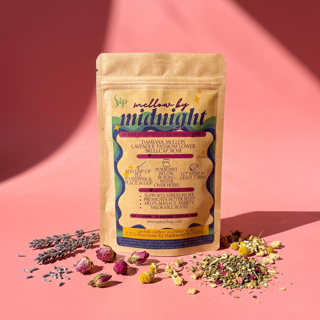 Puff & Sip Mellow By Midnight pouch